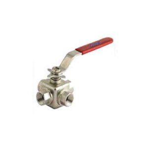 3 Way Ball Valve Screwed End